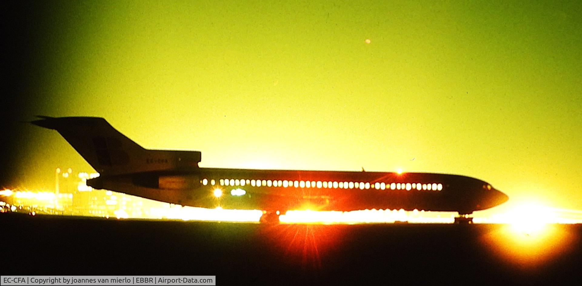 EC-CFA, 1973 Boeing 727-256 C/N 20811, ex-slide