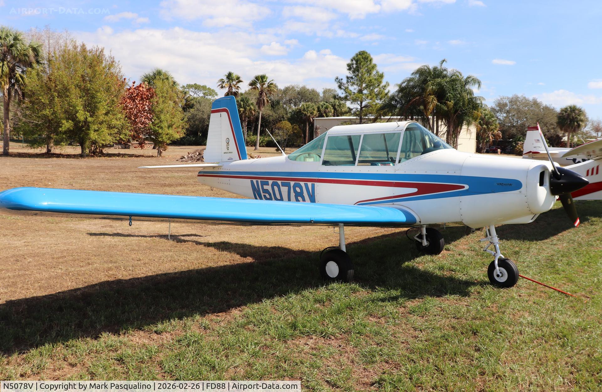 N5078V, 1977 Varga 2150A Kachina C/N VAC-67-77, Varga 2150A