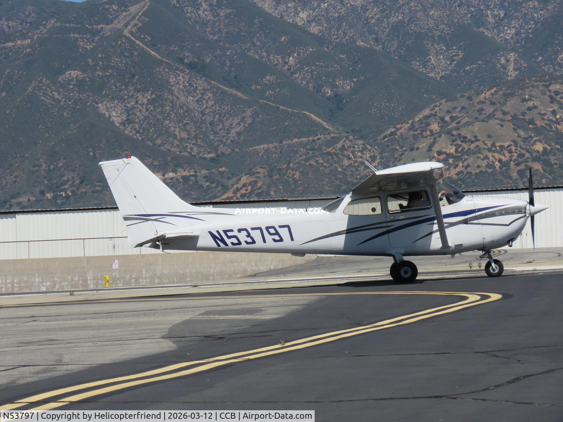 N53797, 1981 Cessna 172P Skyhawk C/N 172-74819, On taxiway Sierra