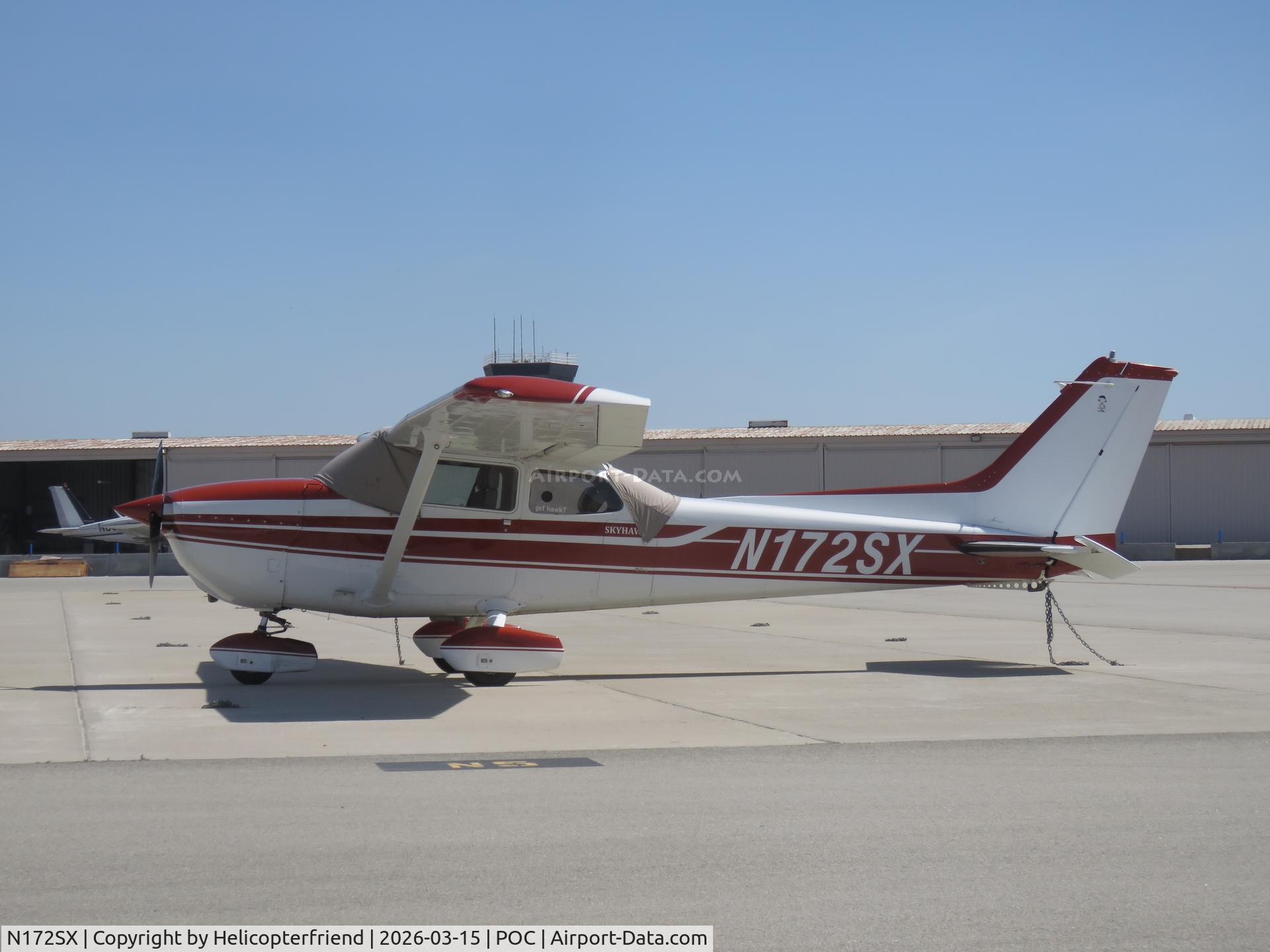 N172SX, 1979 Cessna 172N C/N 17273641, Parked in north transit parking
