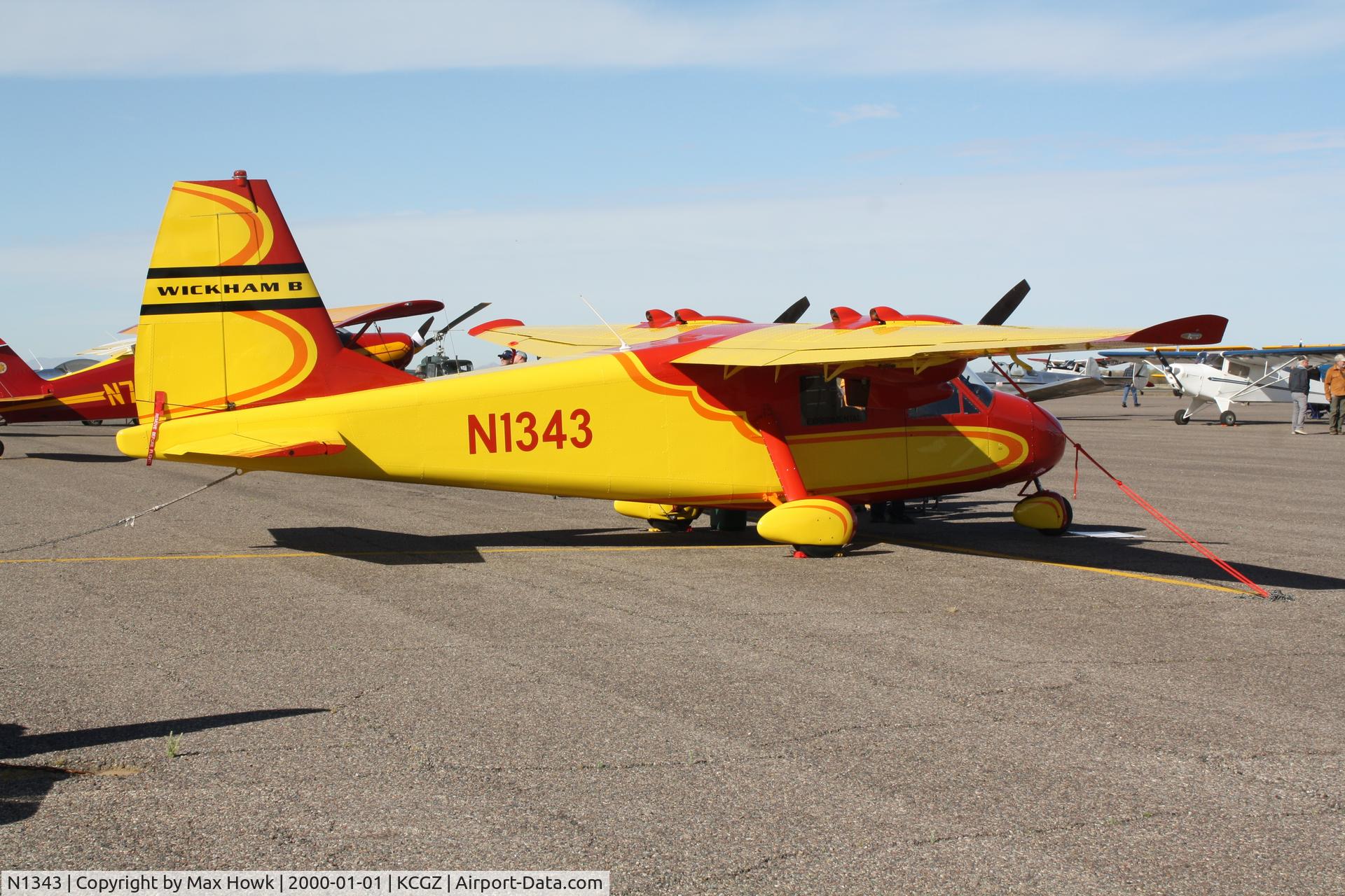 N1343, 1967 Wickham Model B C/N 1, Wickham model N at cactus flyin 2026