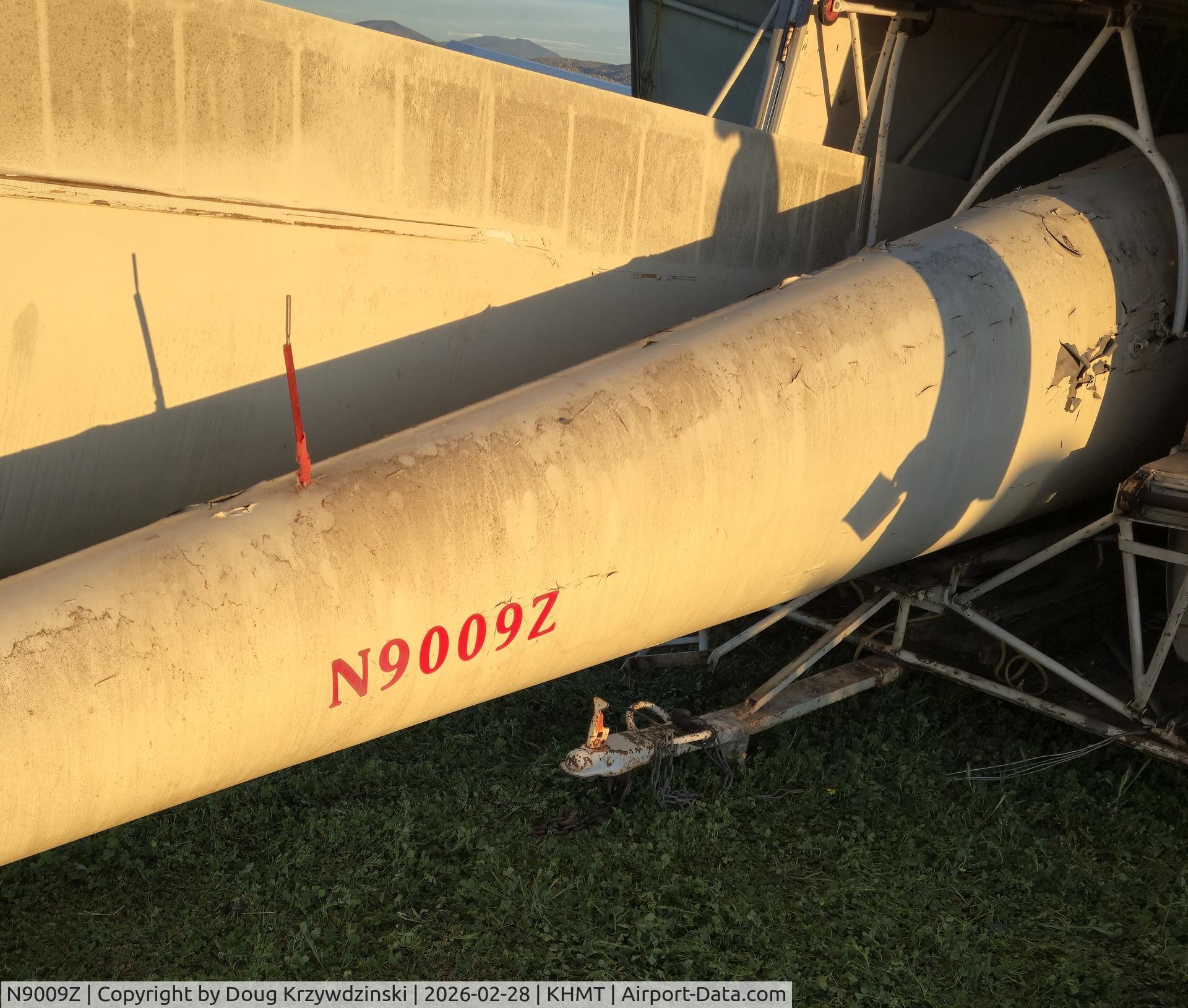 N9009Z, 1961 Schempp-Hirth Standard Austria S C/N 007, Aircraft no longer holds this tail number. Aircraft is undergoing restoration. New Home airfield is not at Hemet-Ryan Airport, Hemet CA, USA