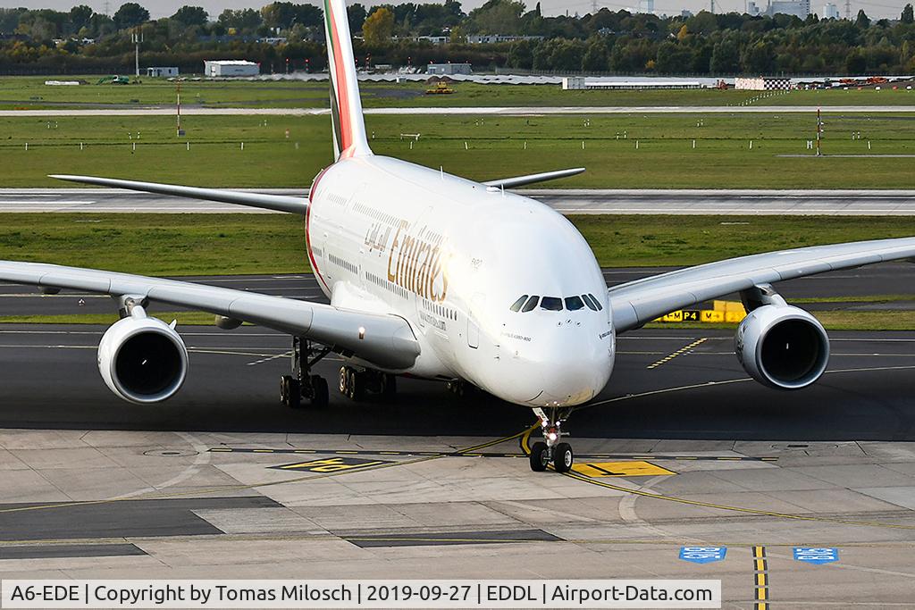 A6-EDE, 2008 Airbus A380-861 C/N 017, Düsseldorf