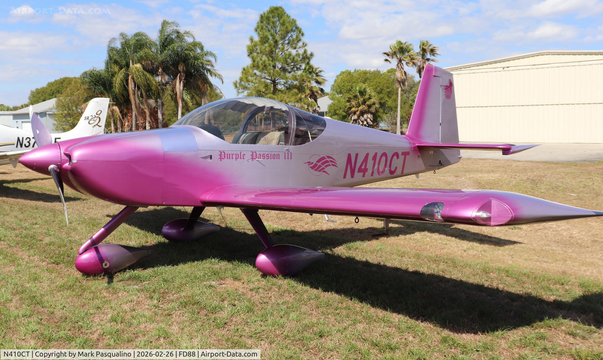 N410CT, 2016 Vans RV-14 C/N 140157, Vans RV-14