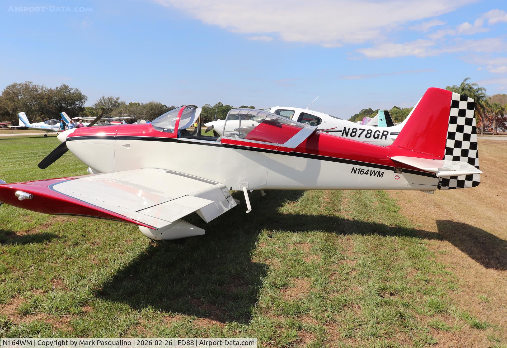 N164WM, 2000 Vans RV-6A C/N 22423, Vans RV-6A
