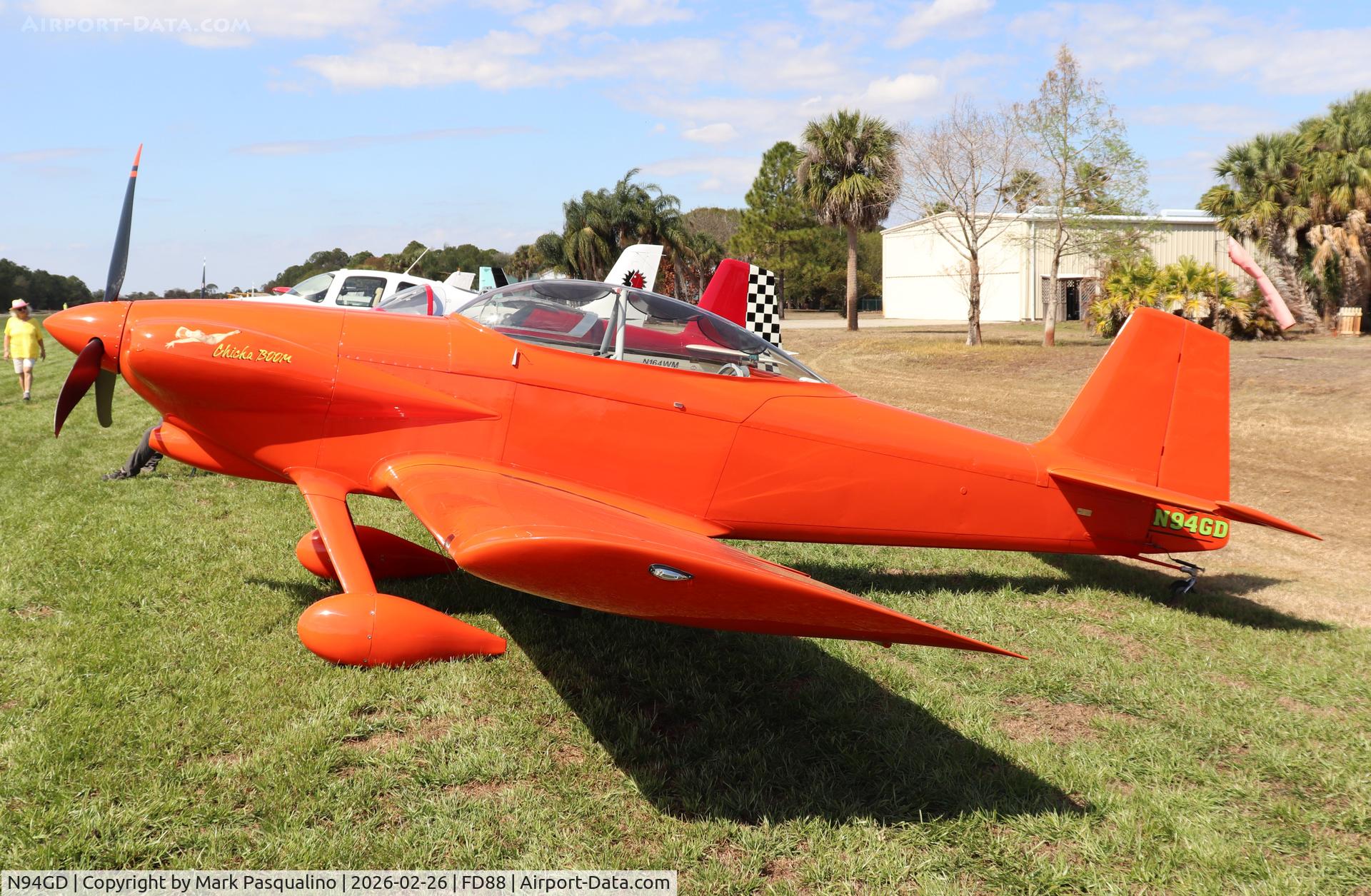 N94GD, 2022 Vans RV-4 C/N 3965, Vans RV-4