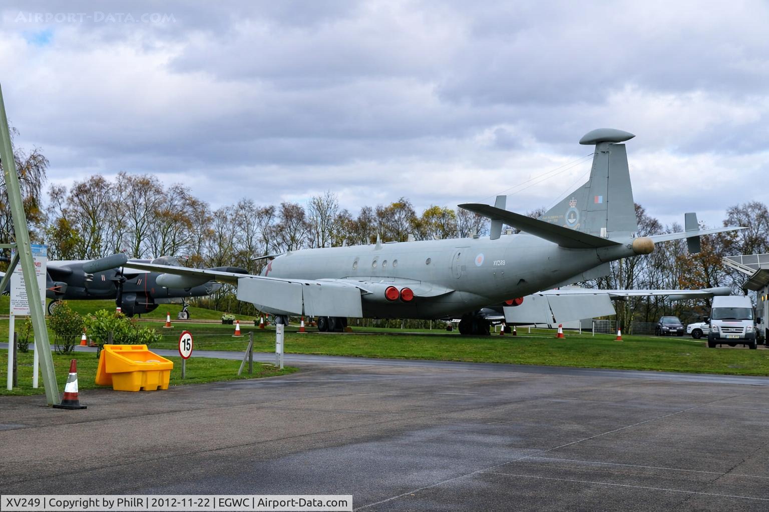 XV249, Hawker Siddeley Nimrod R.1 C/N 8024, XV249 HS Nimrod R1 RAF Cosford 