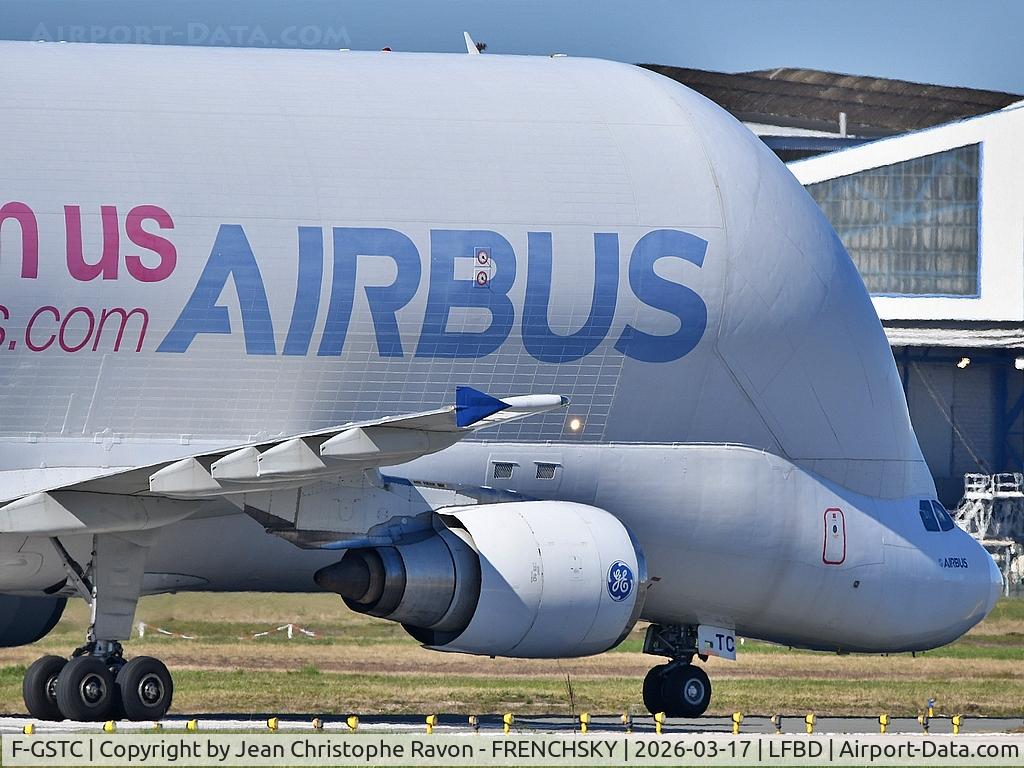 F-GSTC, 1997 Airbus A300B4-608ST Super Transporter C/N 765, Toulouse (TLS)	Bordeaux (BOD)	(BGA192C)