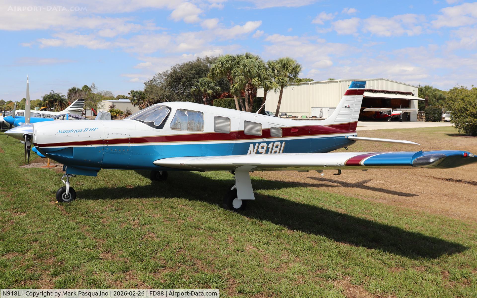 N918L, 2000 Piper PA-32R-301 C/N 3246162, Piper PA-32R-301