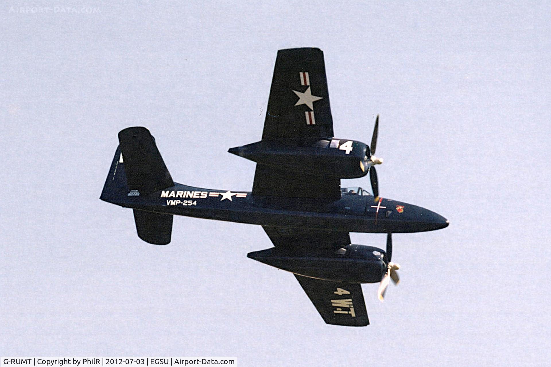 G-RUMT, 1945 Grumman F7F-3P Tigercat C/N 80425, 80425 (G-RUMT) 1945 Grumman F7F-P Tigercat USMC Duxford 