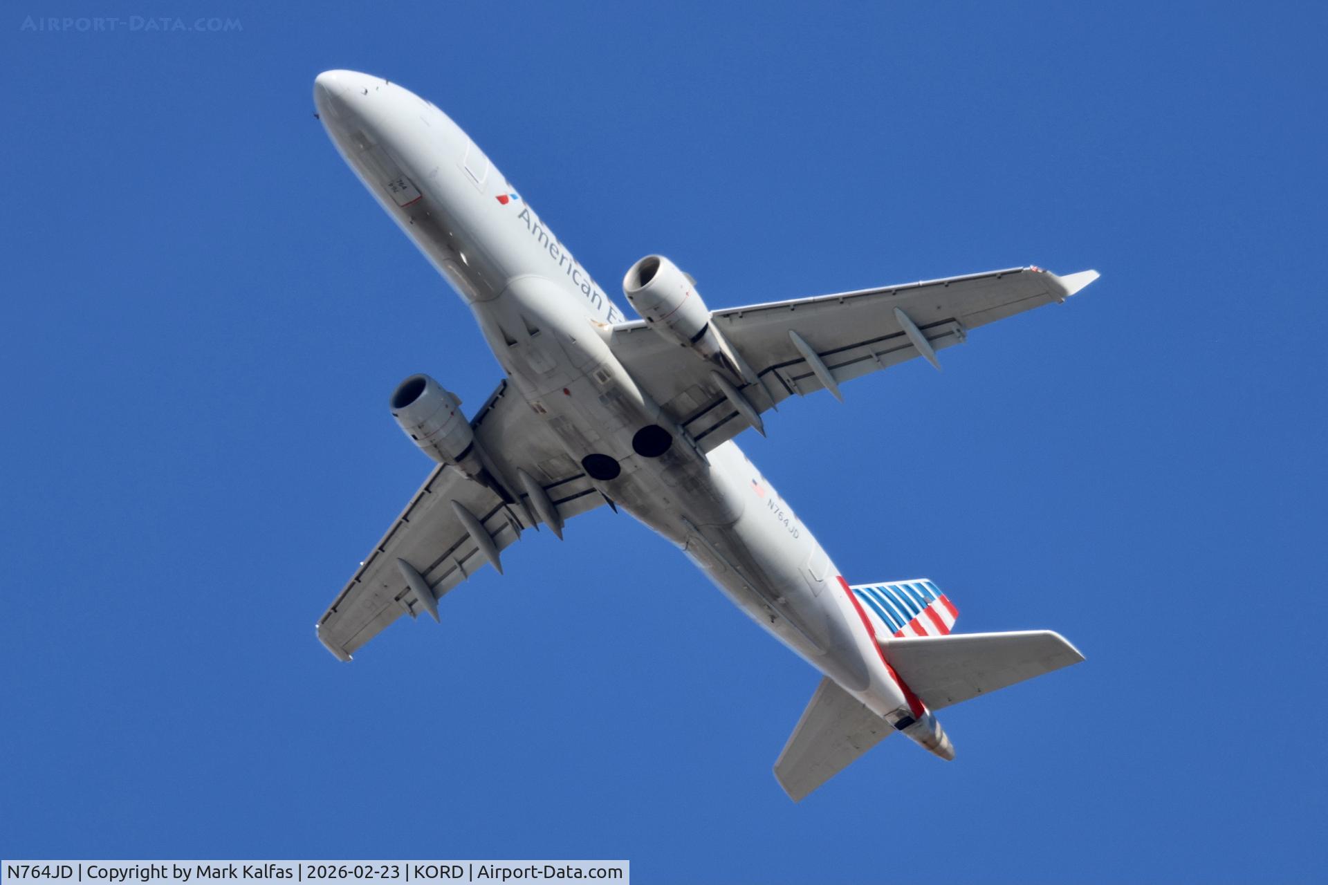 N764JD, 2009 Embraer 170STD (ERJ-170-100STD) C/N 17000302, E170 Envoy/American Eagle Embraer 170STD N764JD departing 28R KORD