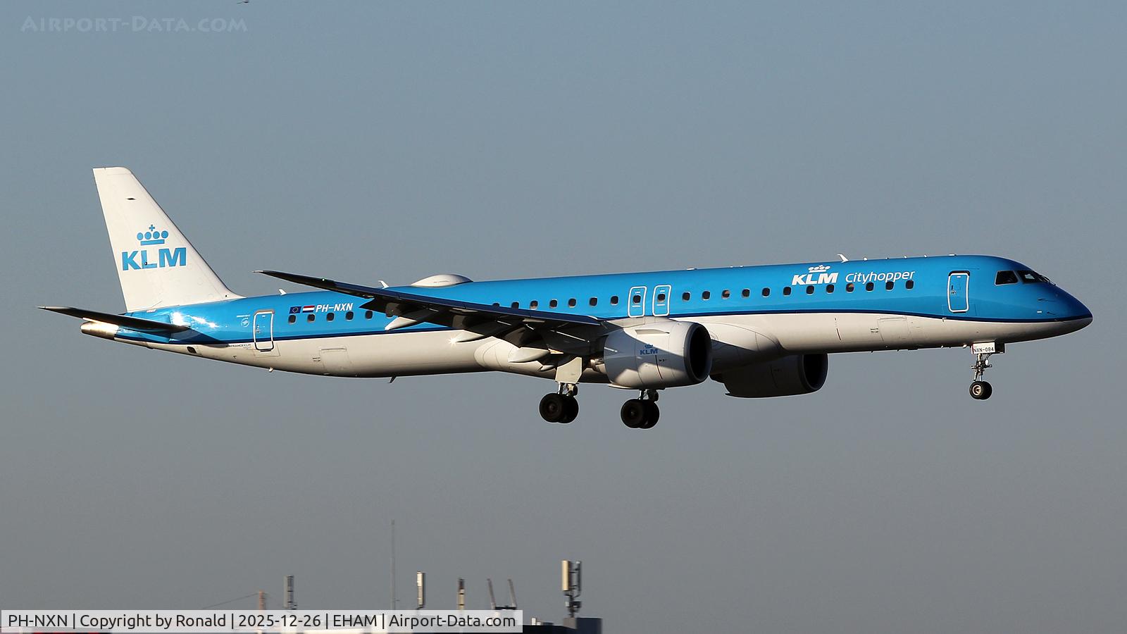 PH-NXN, 2022 Embraer E195-E2 C/N 19020084, at eham