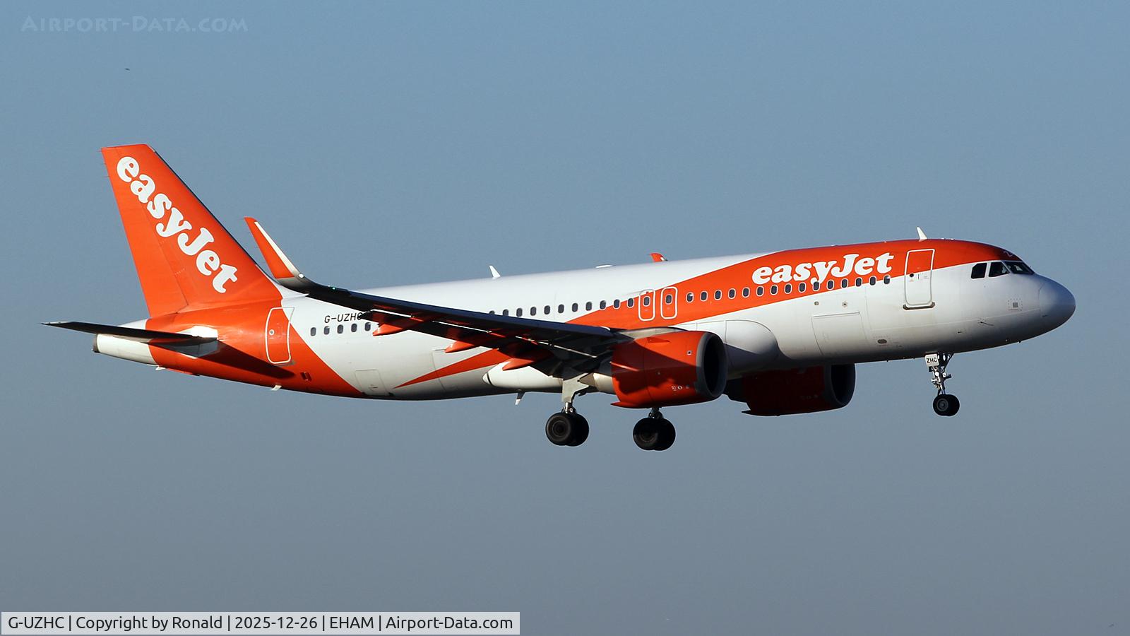 G-UZHC, 2017 Airbus A320-251NEO C/N 7802, at eham