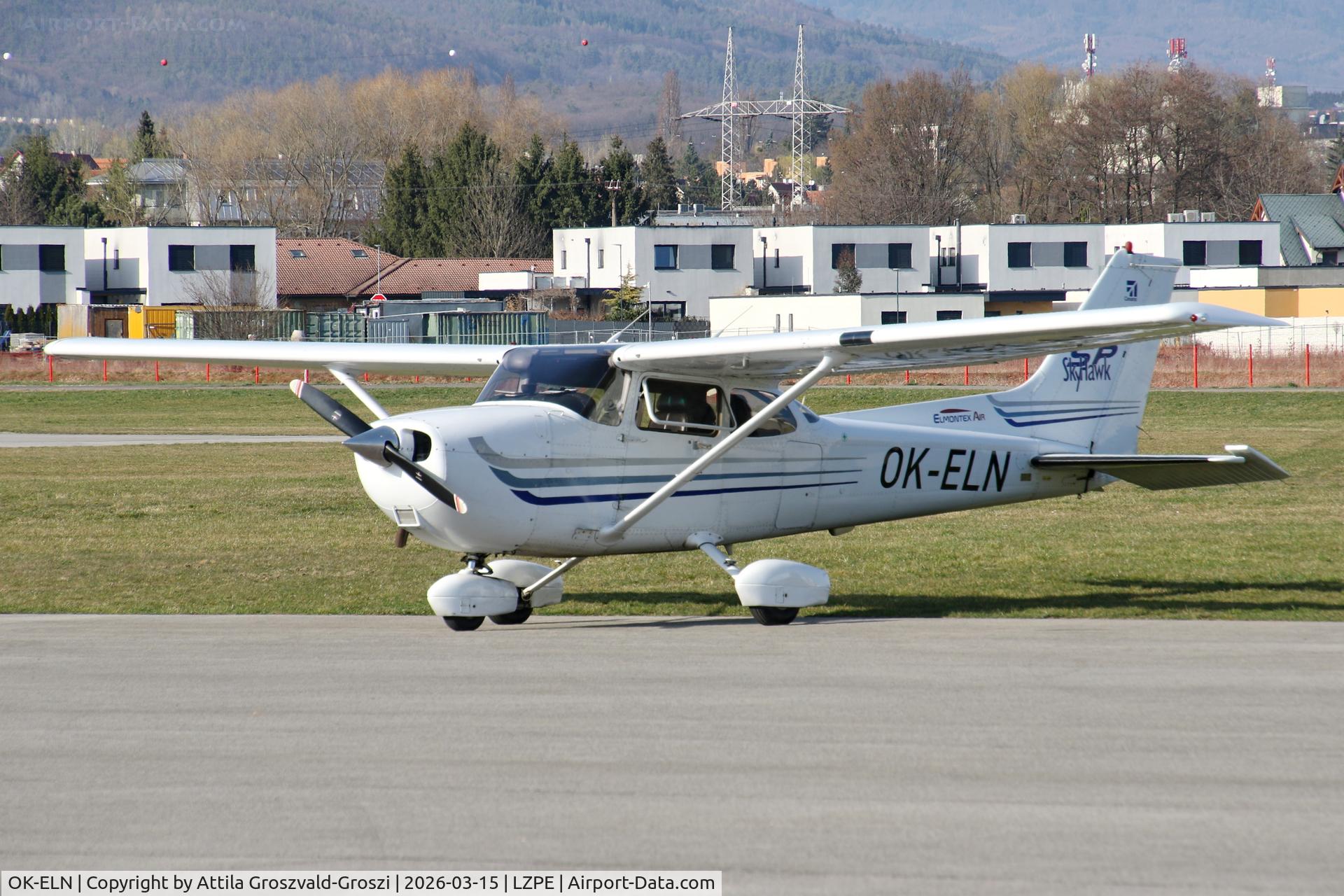 OK-ELN, Reims Cessna F172G Skyhawk C/N F172-0266, LZPE - Prievidza Airport, Slovakia