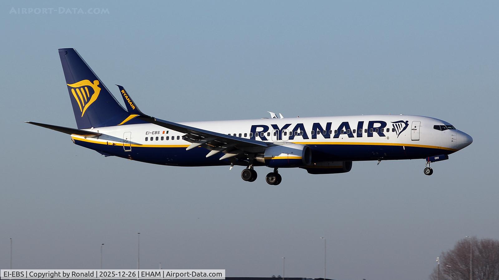 EI-EBS, 2009 Boeing 737-8AS C/N 35001, at eham