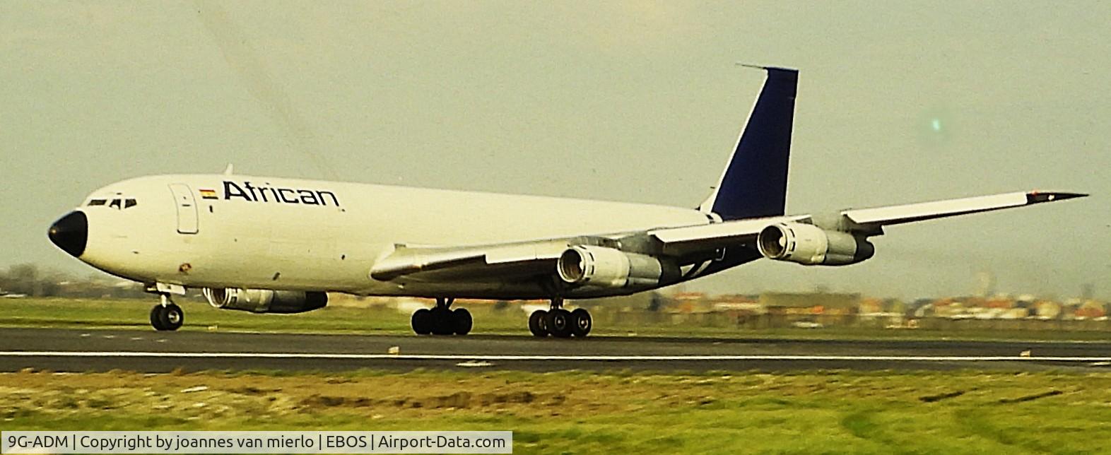9G-ADM, 1967 Boeing 707-321C C/N 19369, ex-slide