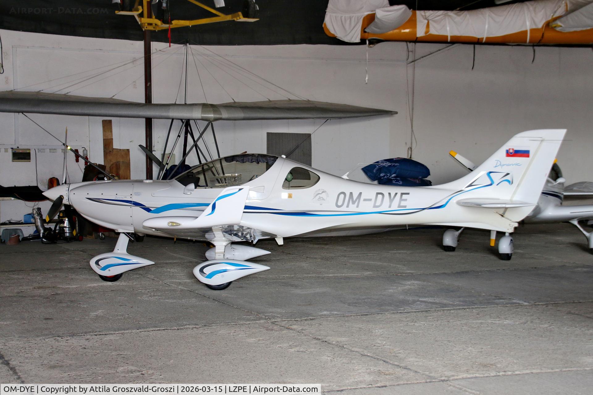 OM-DYE, 2012 Aerospool WT-9 Dynamic LSA C/N DY444/2012, LZPE - Prievidza Airport, Slovakia