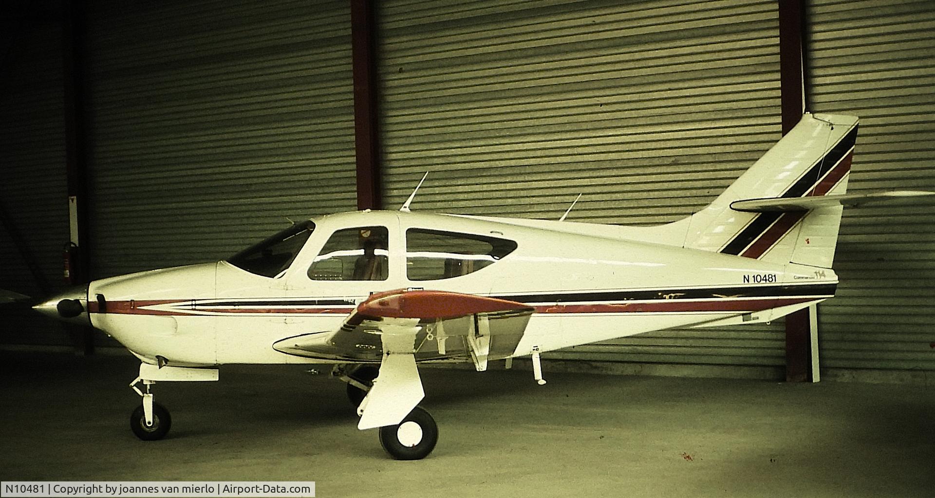 N10481, 1976 Rockwell Commander 114 C/N 14018, ex-slide