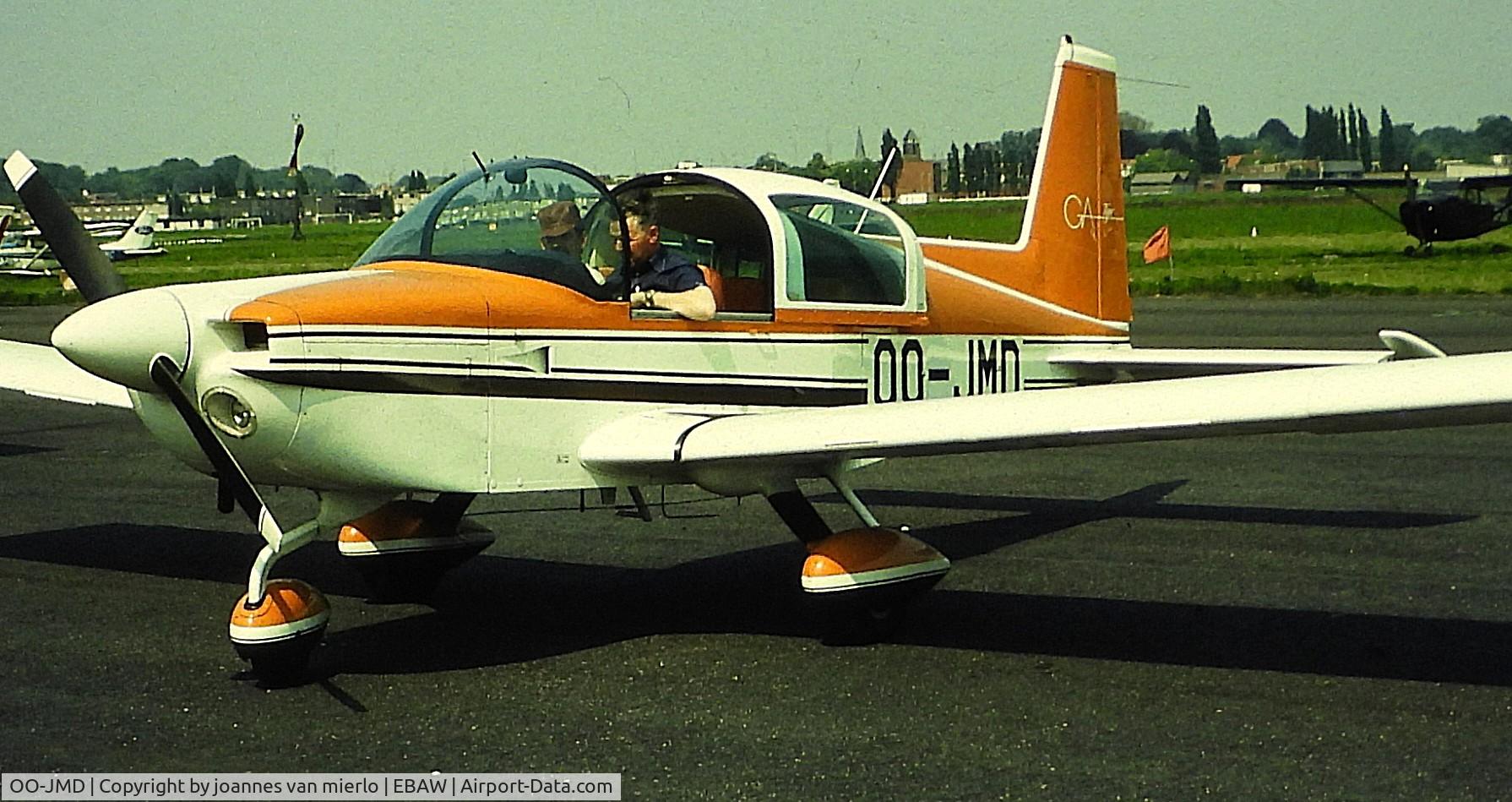 OO-JMD, Grumman AA-5B Tiger C/N AA5B-1042, ex-slide