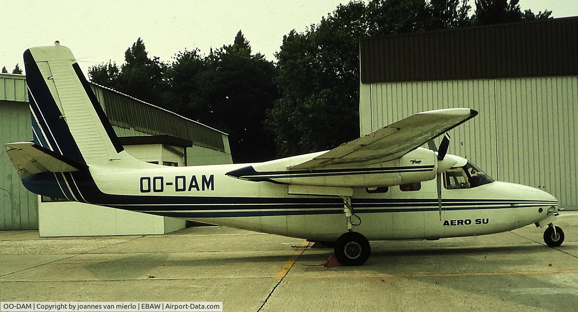 OO-DAM, 1960 Aero Commander 500B Commander C/N 893-1, ex-slide
