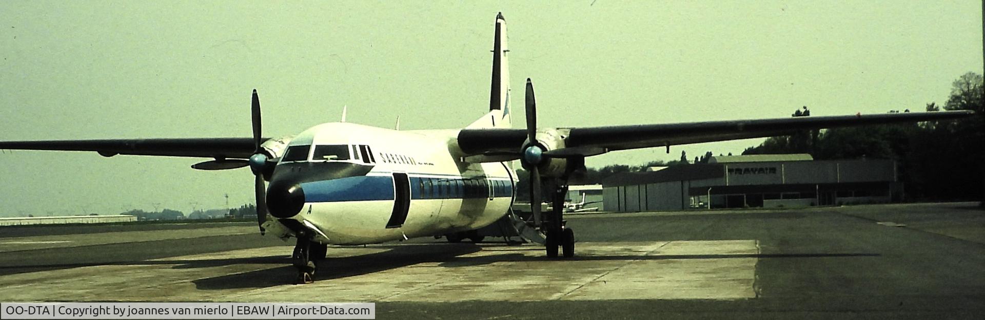 OO-DTA, 1967 Fairchild Hiller FH-227B C/N 551, ex-slide