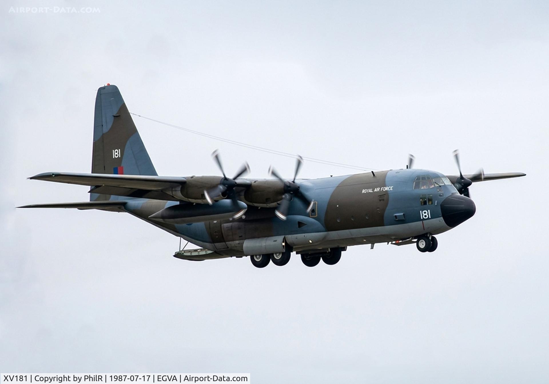 XV181, 1967 Lockheed C-130K Hercules C.1 C/N 382-4198, XV181 1967 Lockheed C-130 C1 RAF IAT RAF Fairford