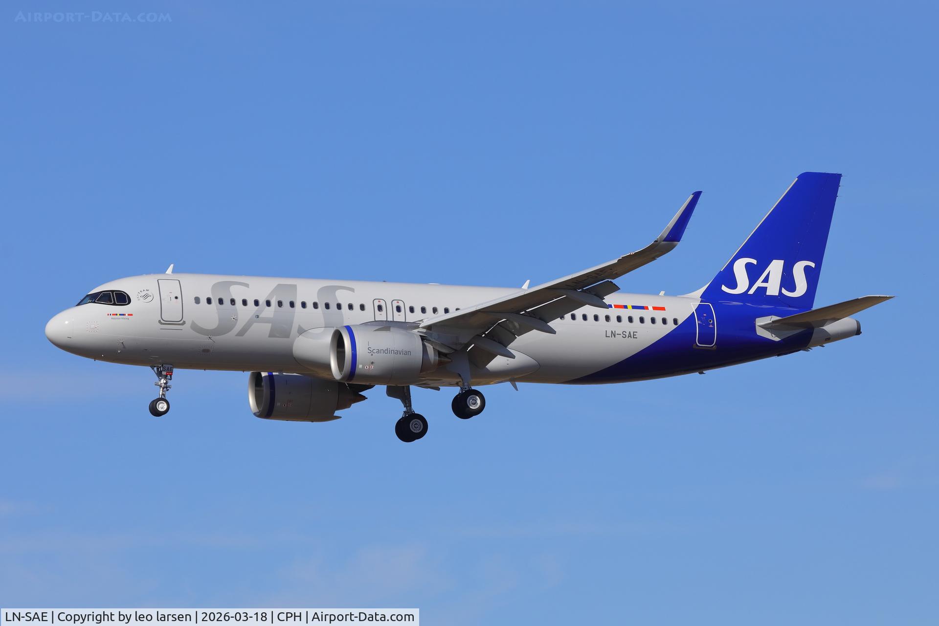 LN-SAE, 2026 Airbus A320-251N C/N 13090, Copenhagen 18.3.2026