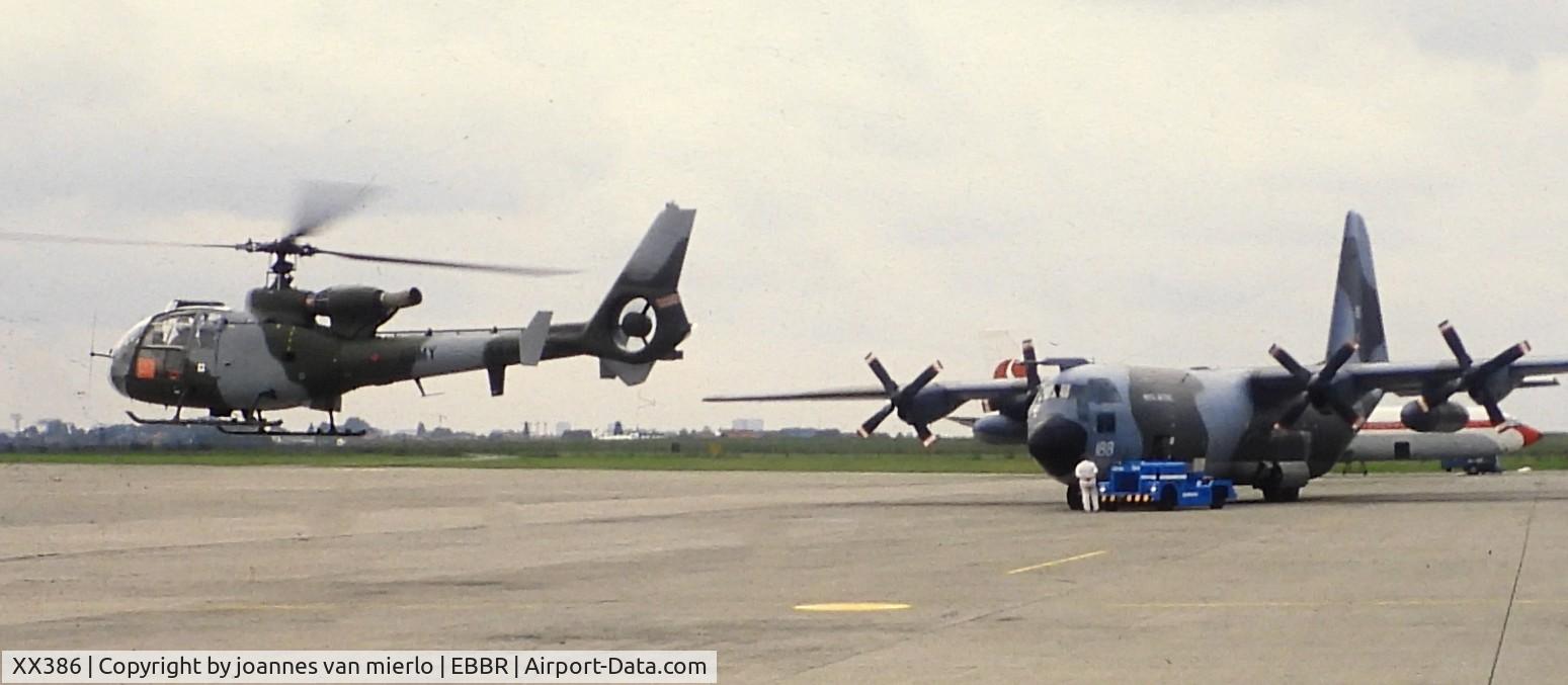 XX386, 1975 Westland SA-341B Gazelle AH1 C/N 1284, ex-slide