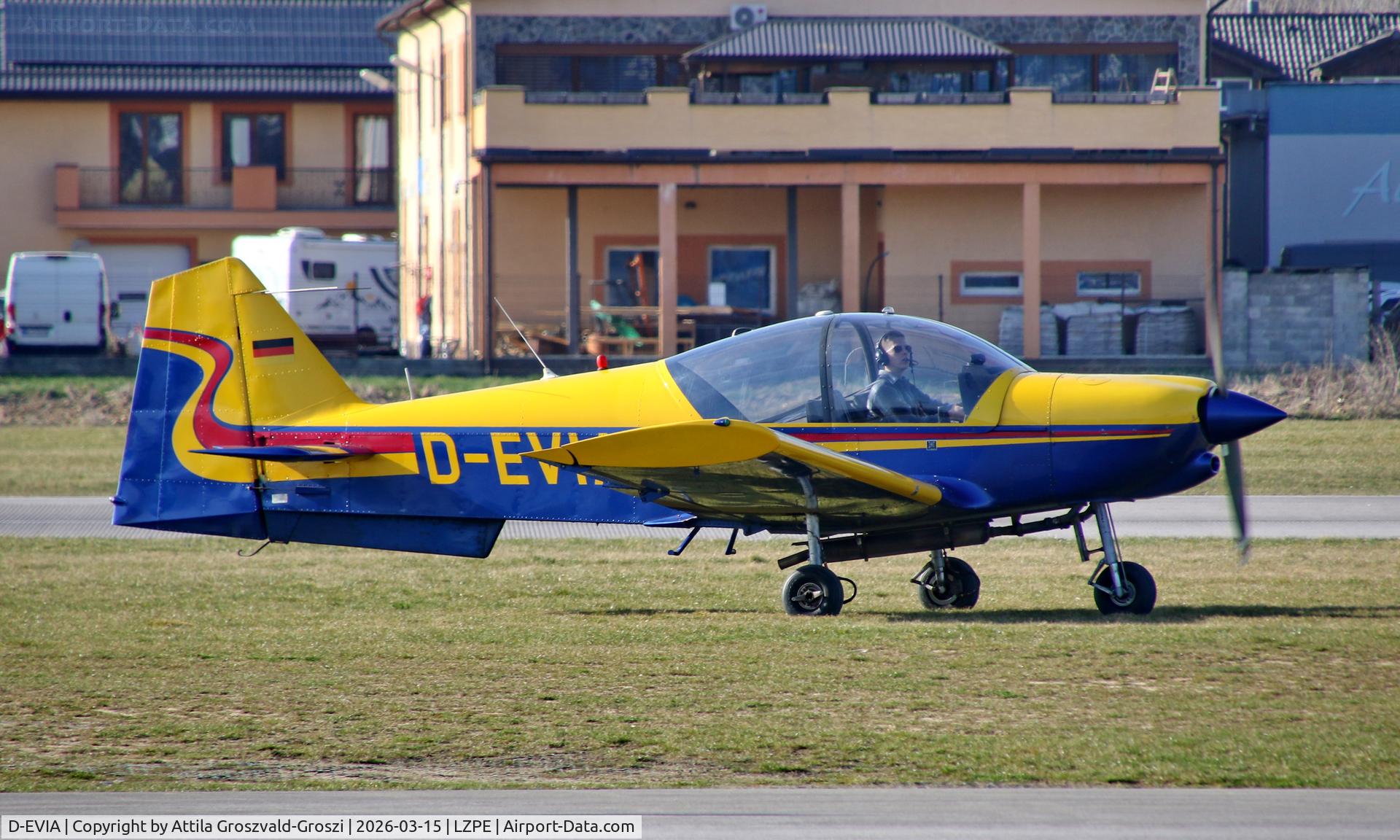 D-EVIA, Robin R-2160D Acrobin Alpha Sport Alpha Sport C/N 289, LZPE - Prievidza Airport, Slovakia