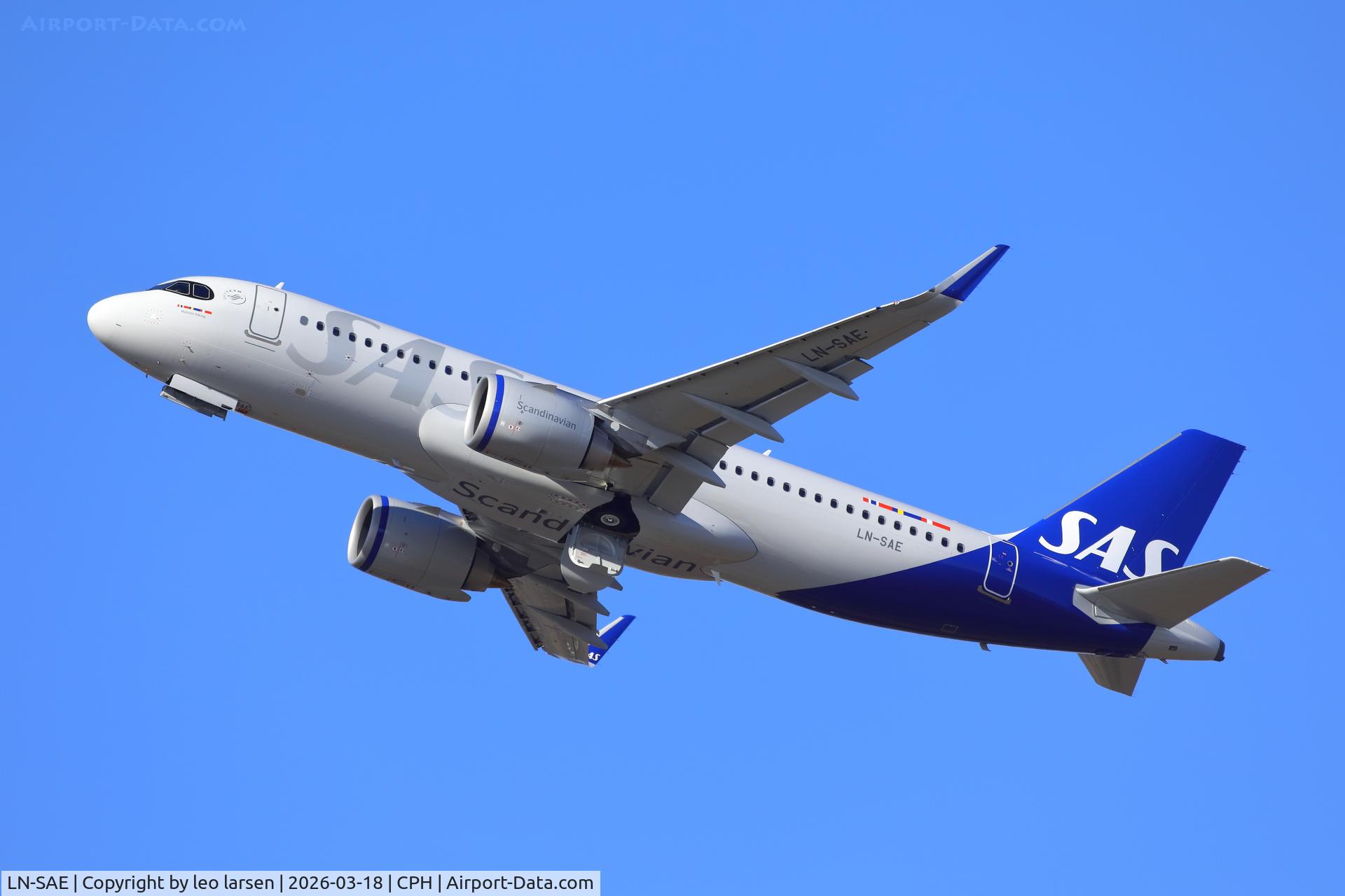 LN-SAE, 2026 Airbus A320-251N C/N 13090, Copenhagen 18.3.2026