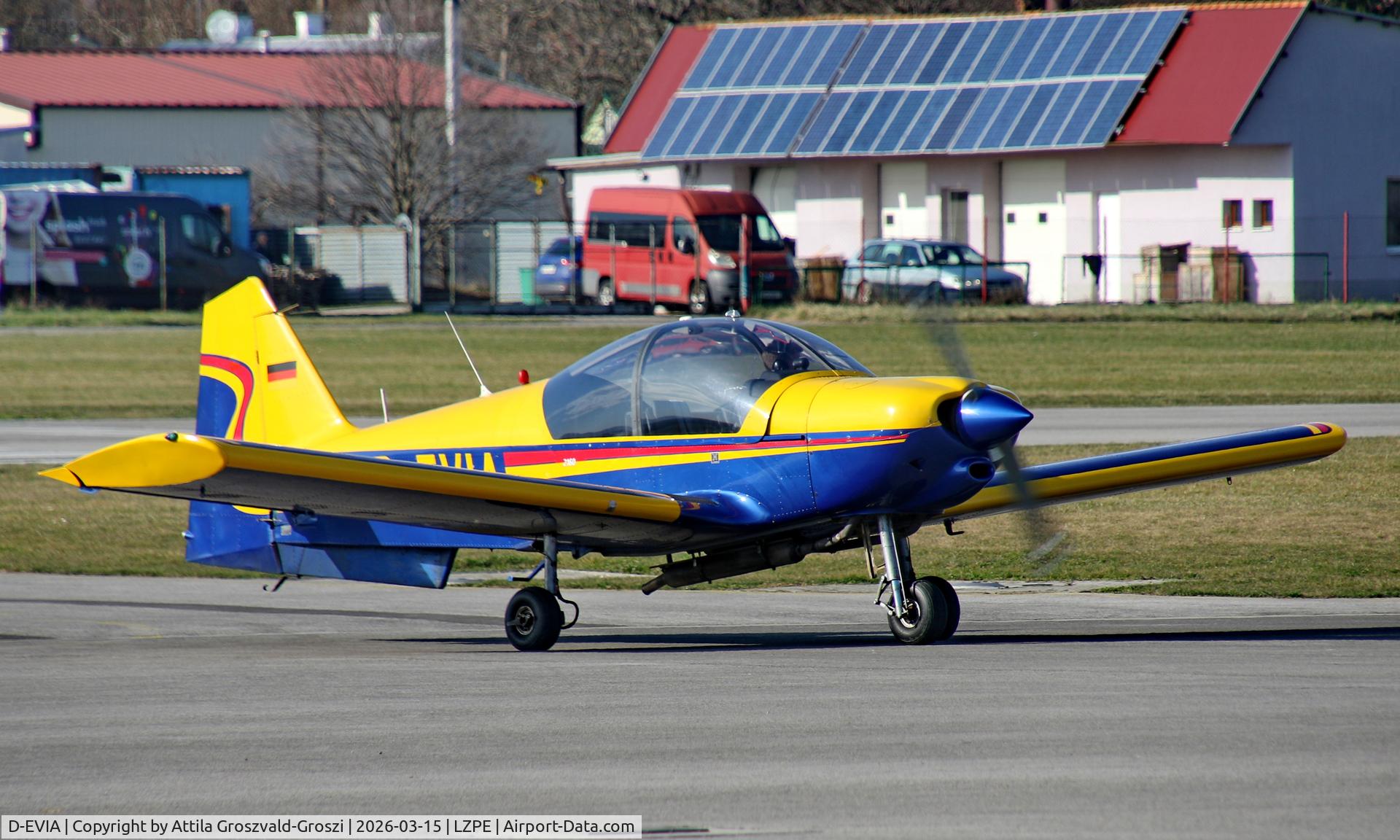 D-EVIA, Robin R-2160D Acrobin Alpha Sport Alpha Sport C/N 289, LZPE - Prievidza Airport, Slovakia
