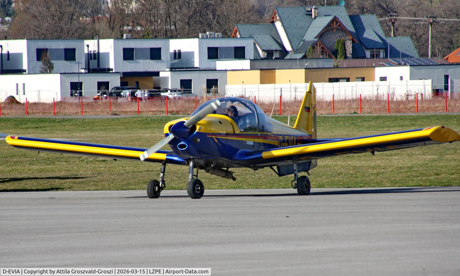 D-EVIA, Robin R-2160D Acrobin Alpha Sport Alpha Sport C/N 289, LZPE - Prievidza Airport, Slovakia