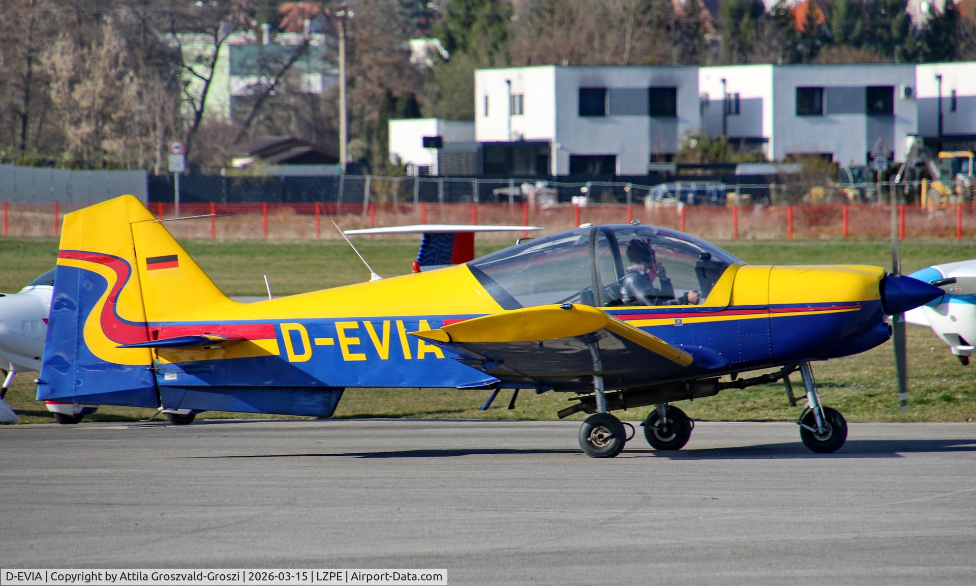 D-EVIA, Robin R-2160D Acrobin Alpha Sport Alpha Sport C/N 289, LZPE - Prievidza Airport, Slovakia