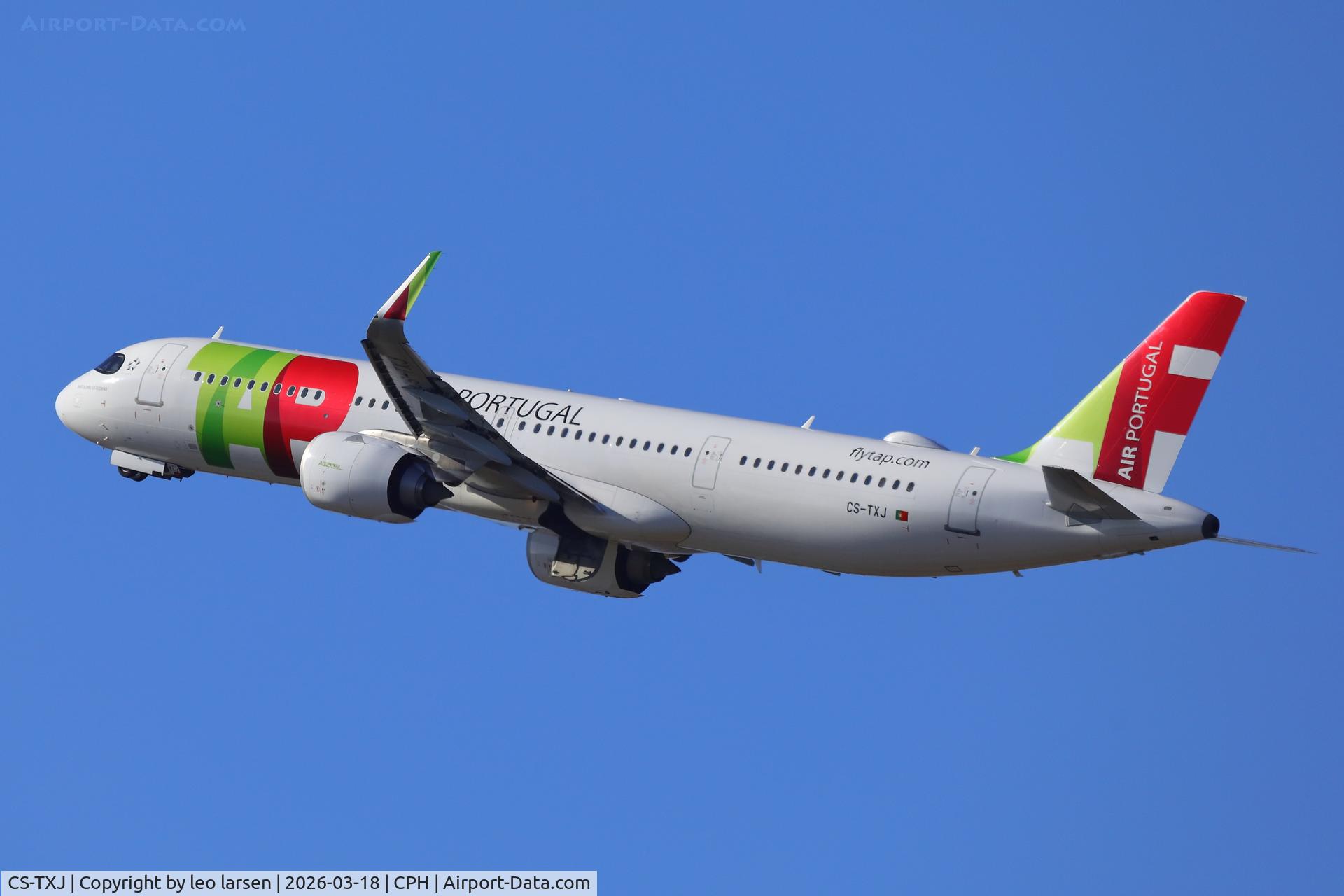 CS-TXJ, 2022 Airbus A321-251NXLR C/N 10461, Copenhagen 18.3.2026