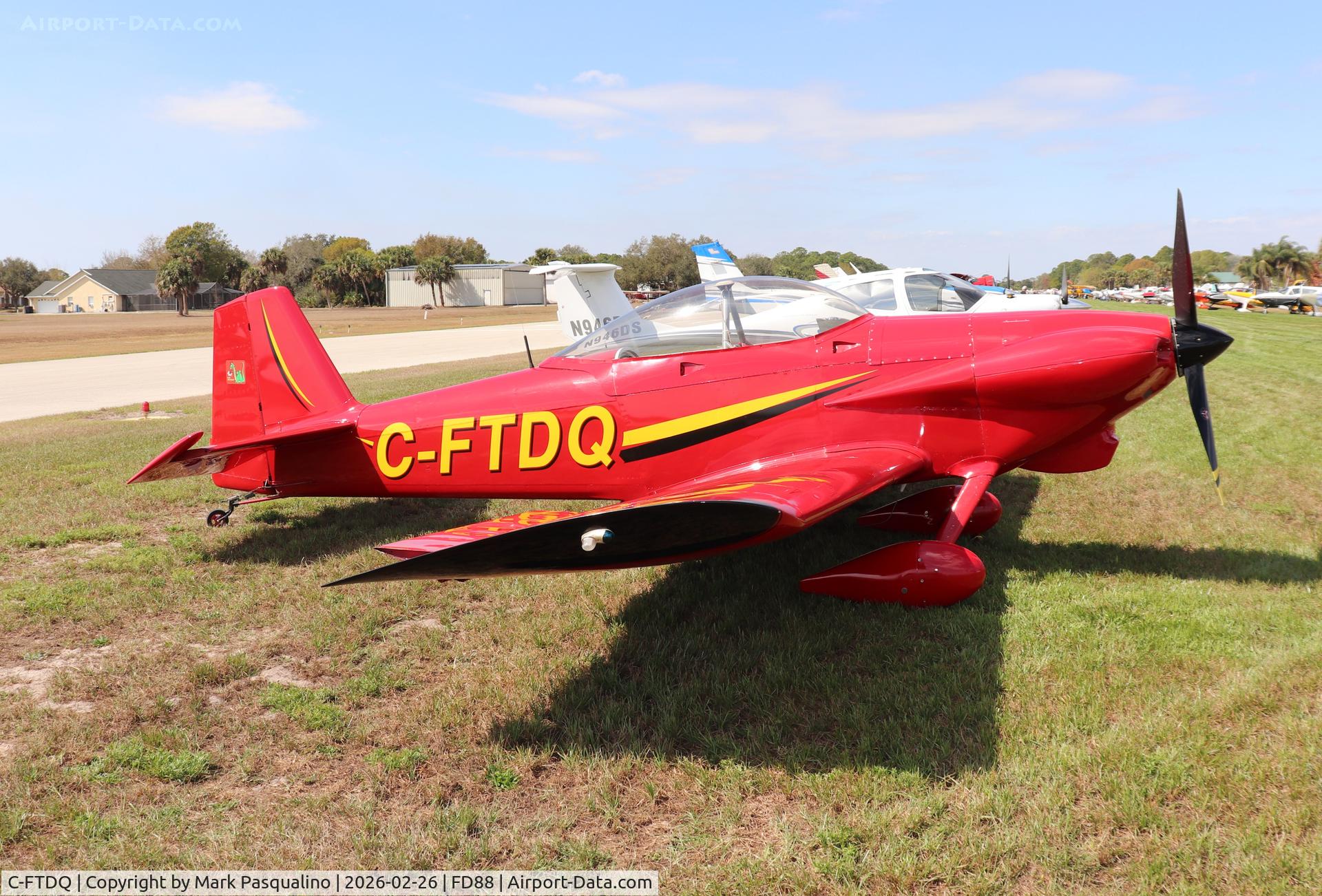 C-FTDQ, 1991 Vans RV-4 C/N 2194, Vans RV-4