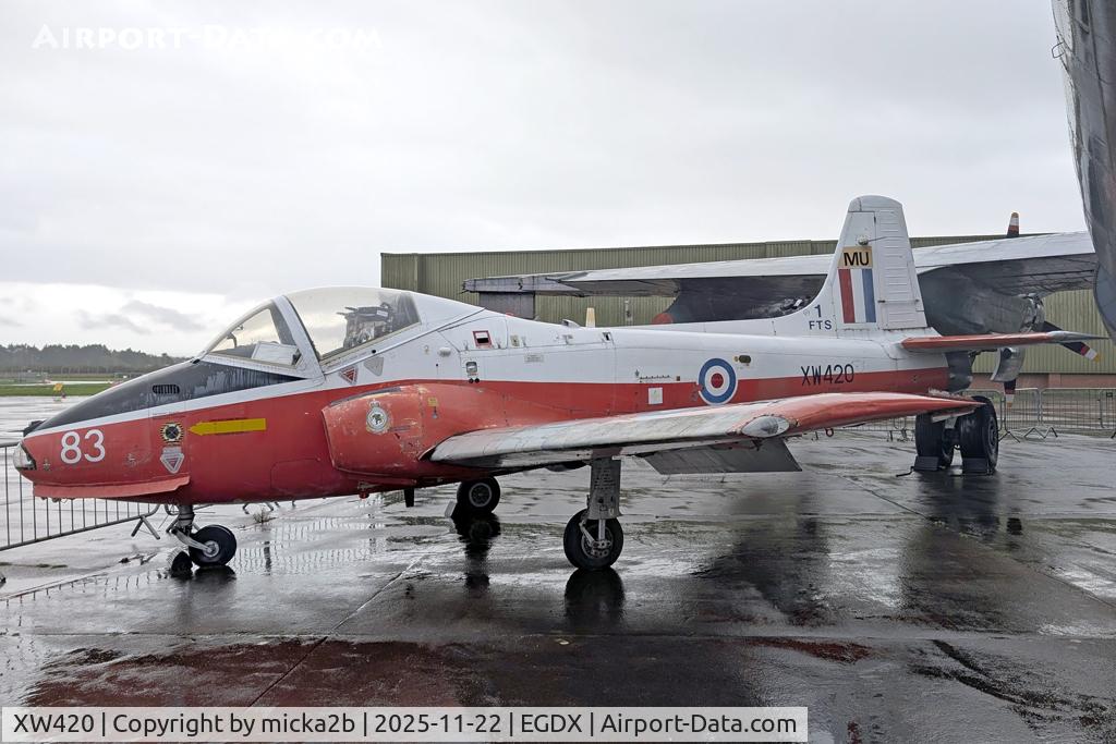 XW420, 1971 BAC 84 Jet Provost T.5A C/N EEP/JP/1042, Preserved