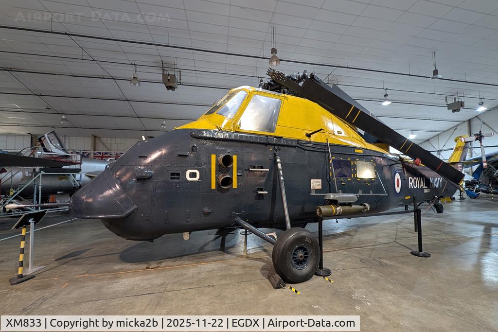 XM833, 1961 Westland Wessex HAS.3 C/N WA14, Preserved