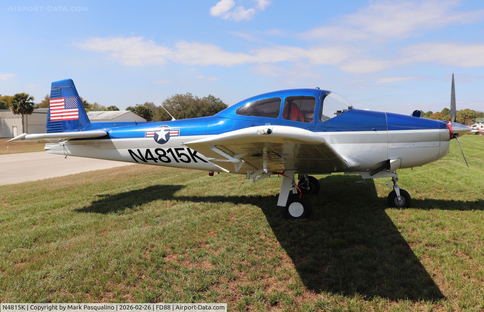 N4815K, 1949 Ryan Navion A C/N NAV-4-1815, Navion A
