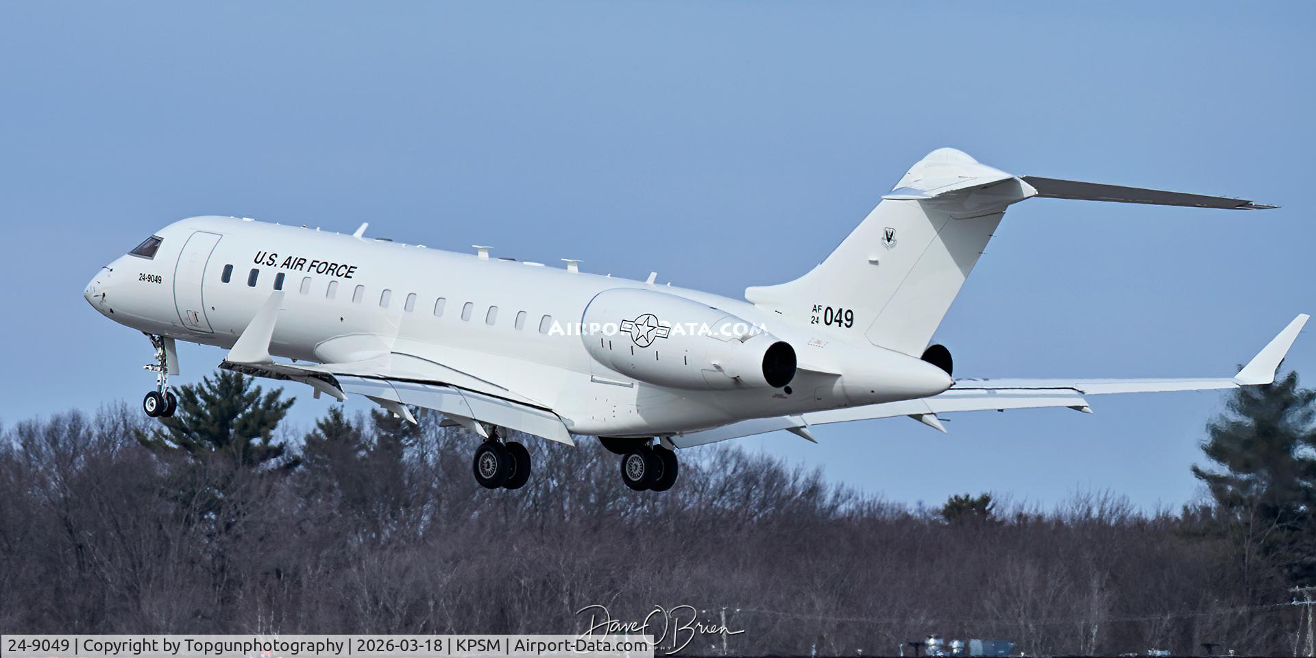 24-9049, 2025 Bombardier E-11A (BD-700-1A10 Global Express) C/N 60156, 472nd CES  Robins AFB, GA