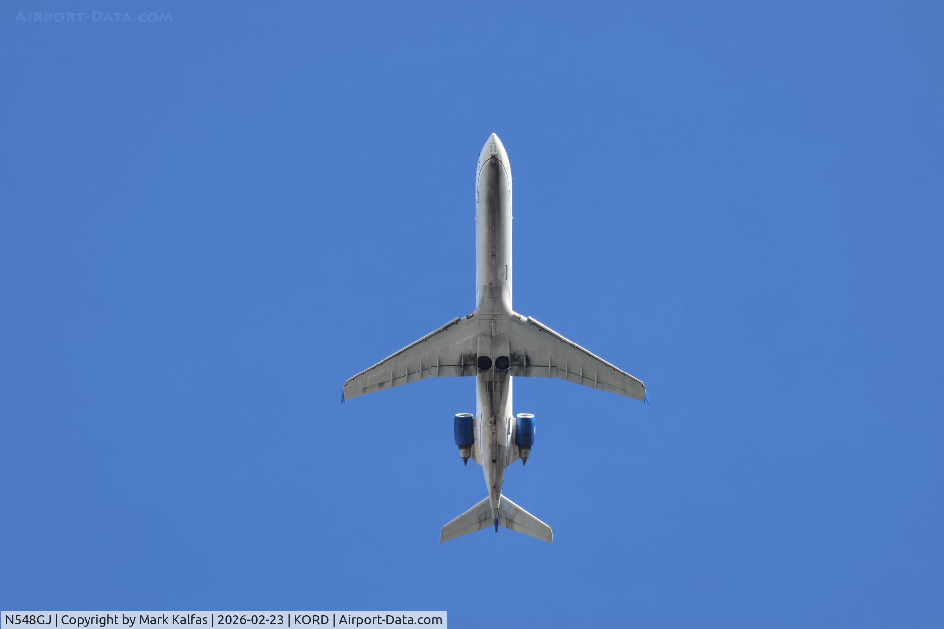N548GJ, Bombardier CL-600-2C11 C/N 10273, CRJ7 GoJet/United Express Bombardier CRJ-701, CL-600-2C10 N548GJ