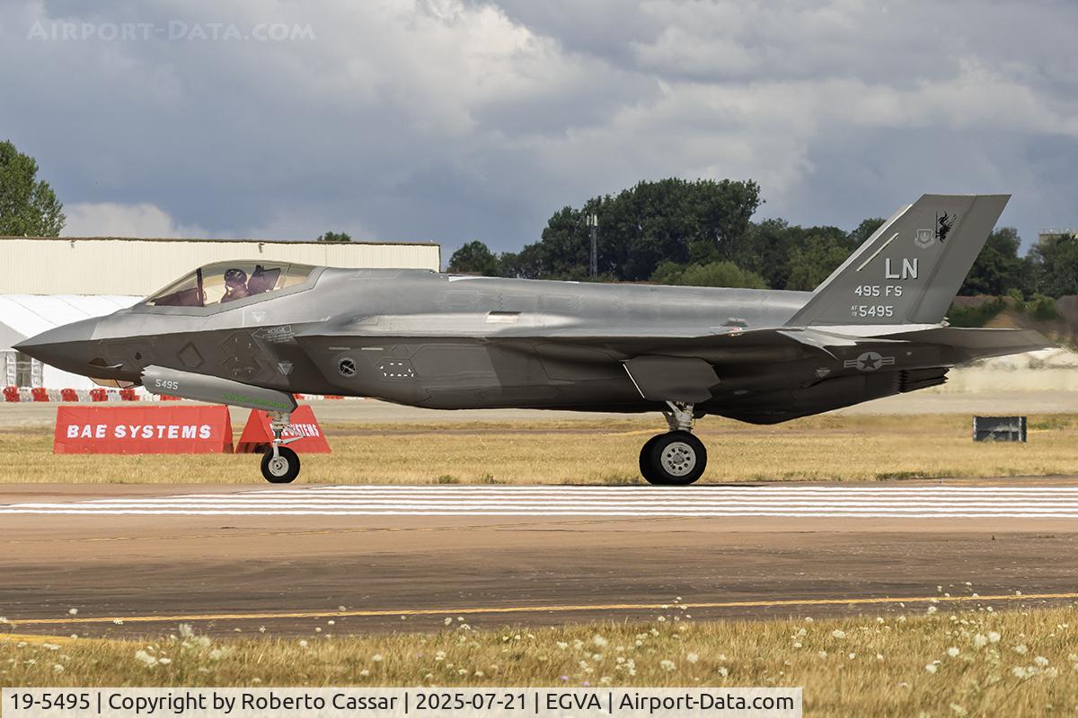 19-5495, 2022 Lockheed Martin F-35A Lightning II C/N AF-323, RIAT 2025