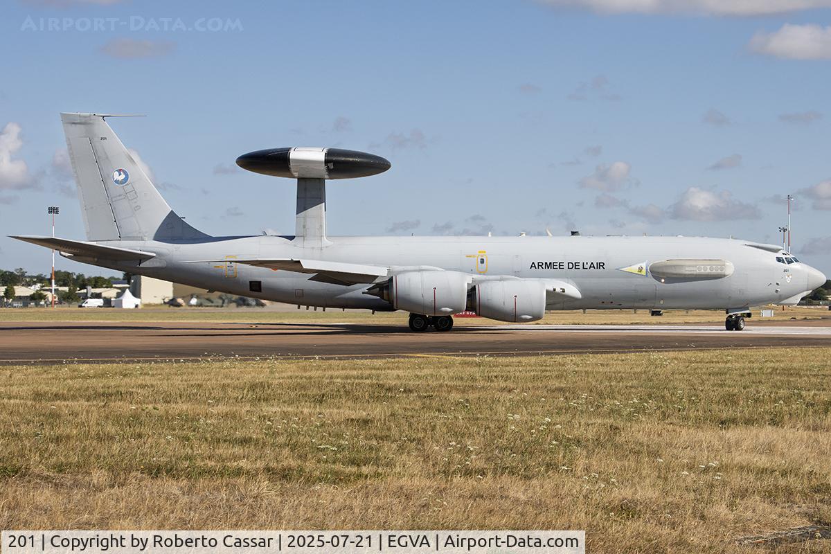 201, 1990 Boeing E-3F Sentry C/N 24115, RIAT 2025