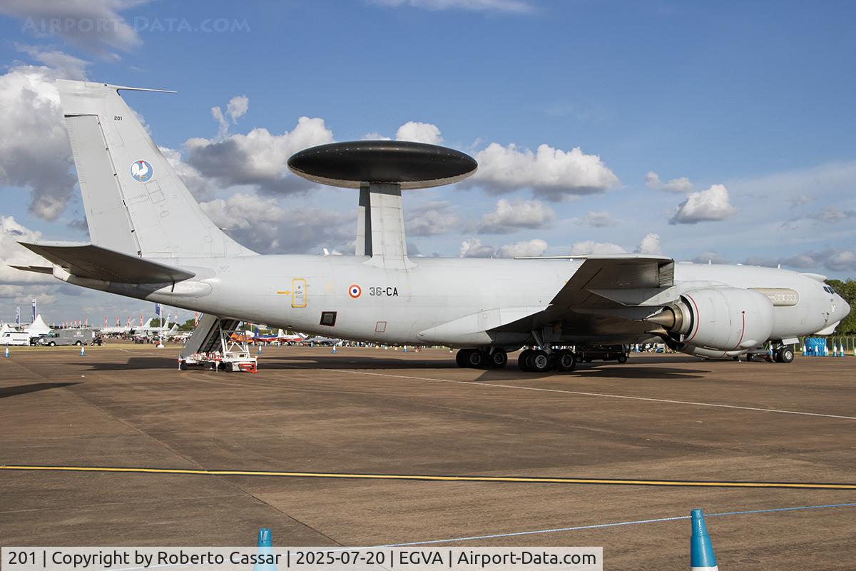 201, 1990 Boeing E-3F Sentry C/N 24115, RIAT 2025