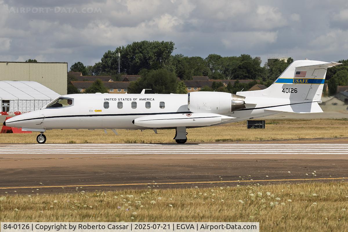 84-0126, 1984 Gates Learjet C-21A C/N 35A-572, RIAT 2025