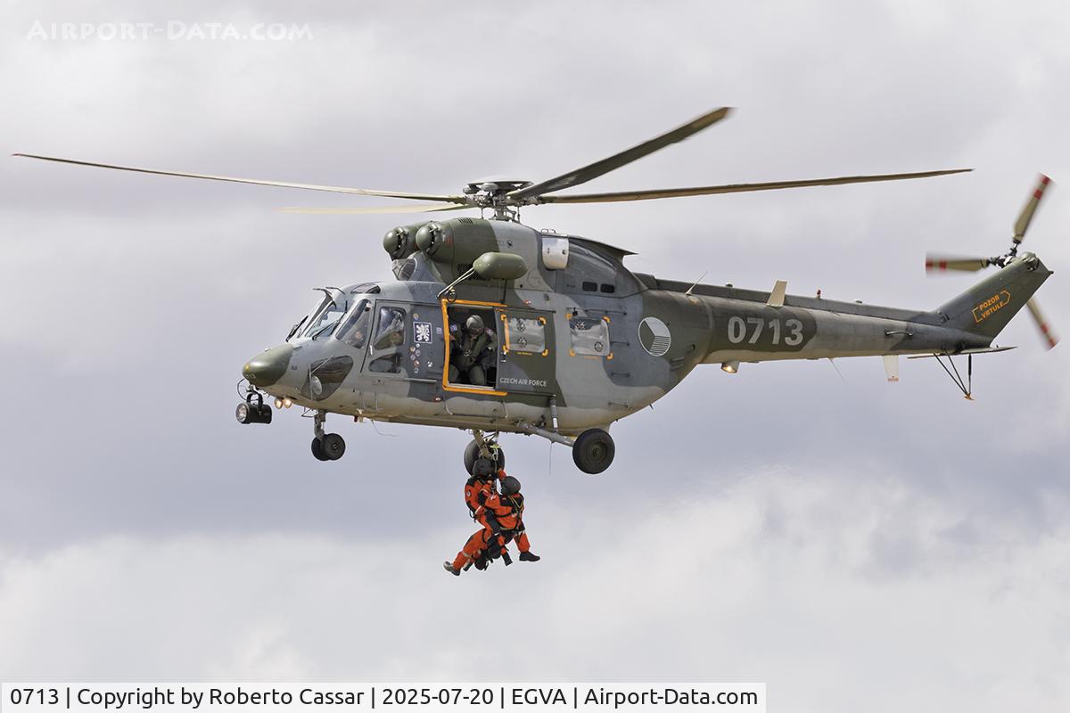 0713, 1996 PZL-Swidnik W-3A Sokol C/N 370713, RIAT 2025