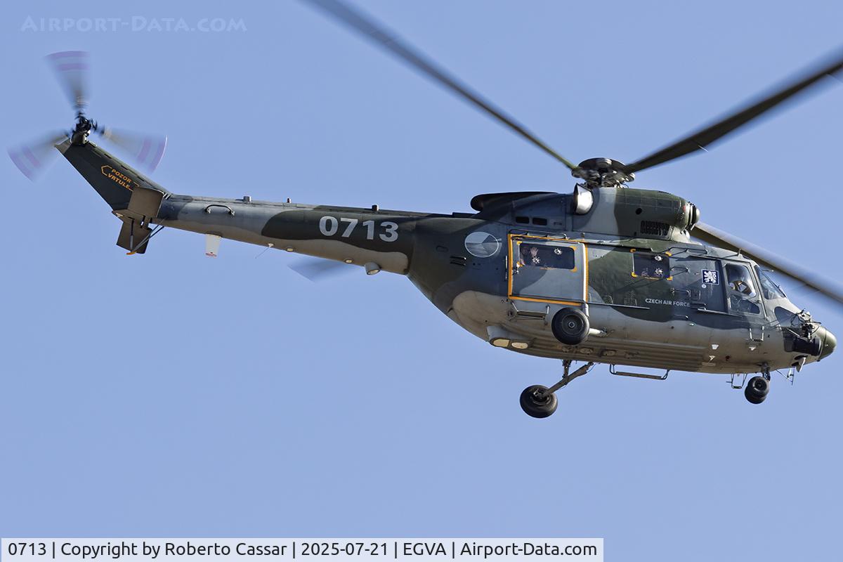 0713, 1996 PZL-Swidnik W-3A Sokol C/N 370713, RIAT 2025