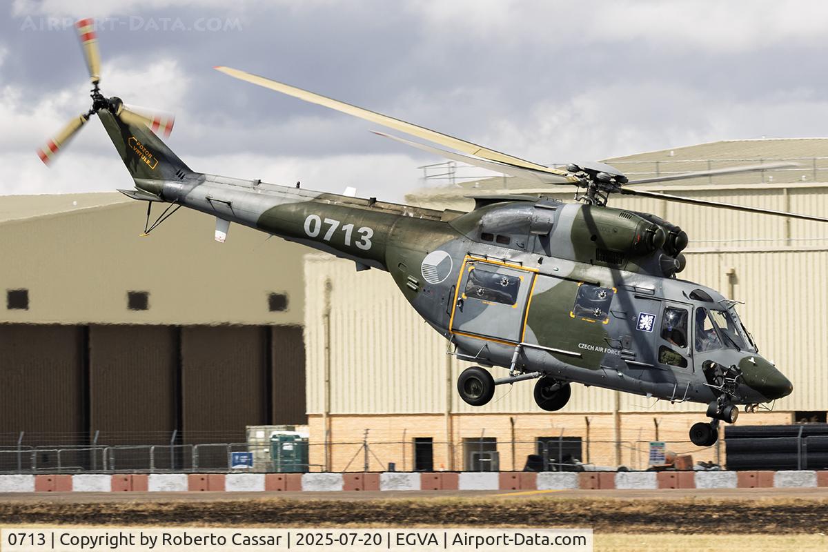 0713, 1996 PZL-Swidnik W-3A Sokol C/N 370713, RIAT 2025