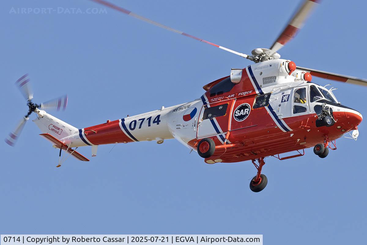 0714, PZL-Swidnik W-3A Sokól C/N 370714, RIAT 2025