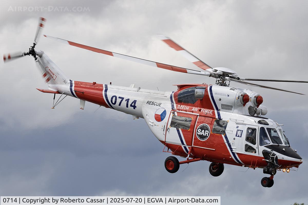 0714, PZL-Swidnik W-3A Sokól C/N 370714, RIAT 2025