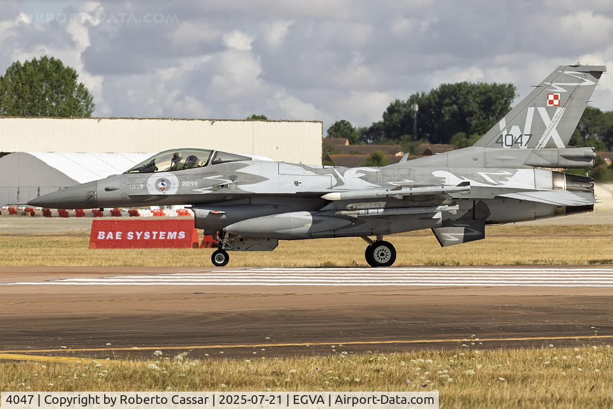 4047, Lockheed Martin F-16C Fighting Falcon C/N JC-8, RIAT 2025